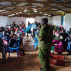 The GSU commander Western region, Mr. Thoma Kipkolei, addressed the community during the community Barasa on Women and Girls' rights protections on 9th March 2026 at Maranatha church, Chepyuk.